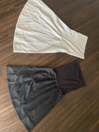 Wolford Groesse 36 Schwarz hellgrau Bandeau Kleid