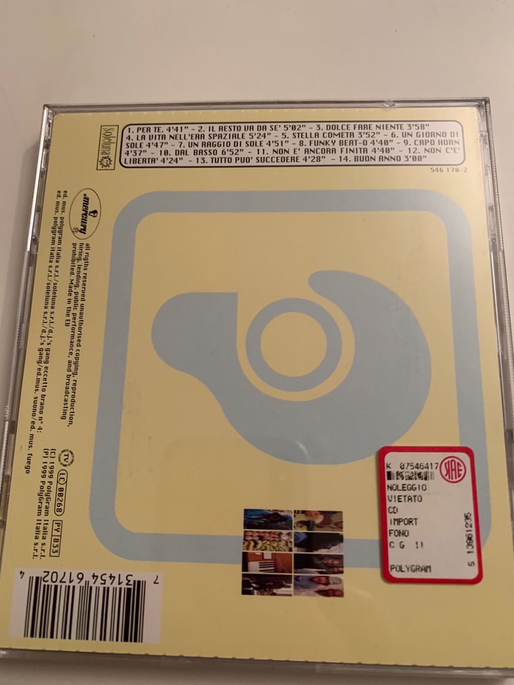 CDs: Lorenzo / capo horn / 1999 – Gebraucht aus Dübendorf von Shreck 1