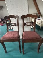 Antike Stühle, 2 Stk., Biedermeier