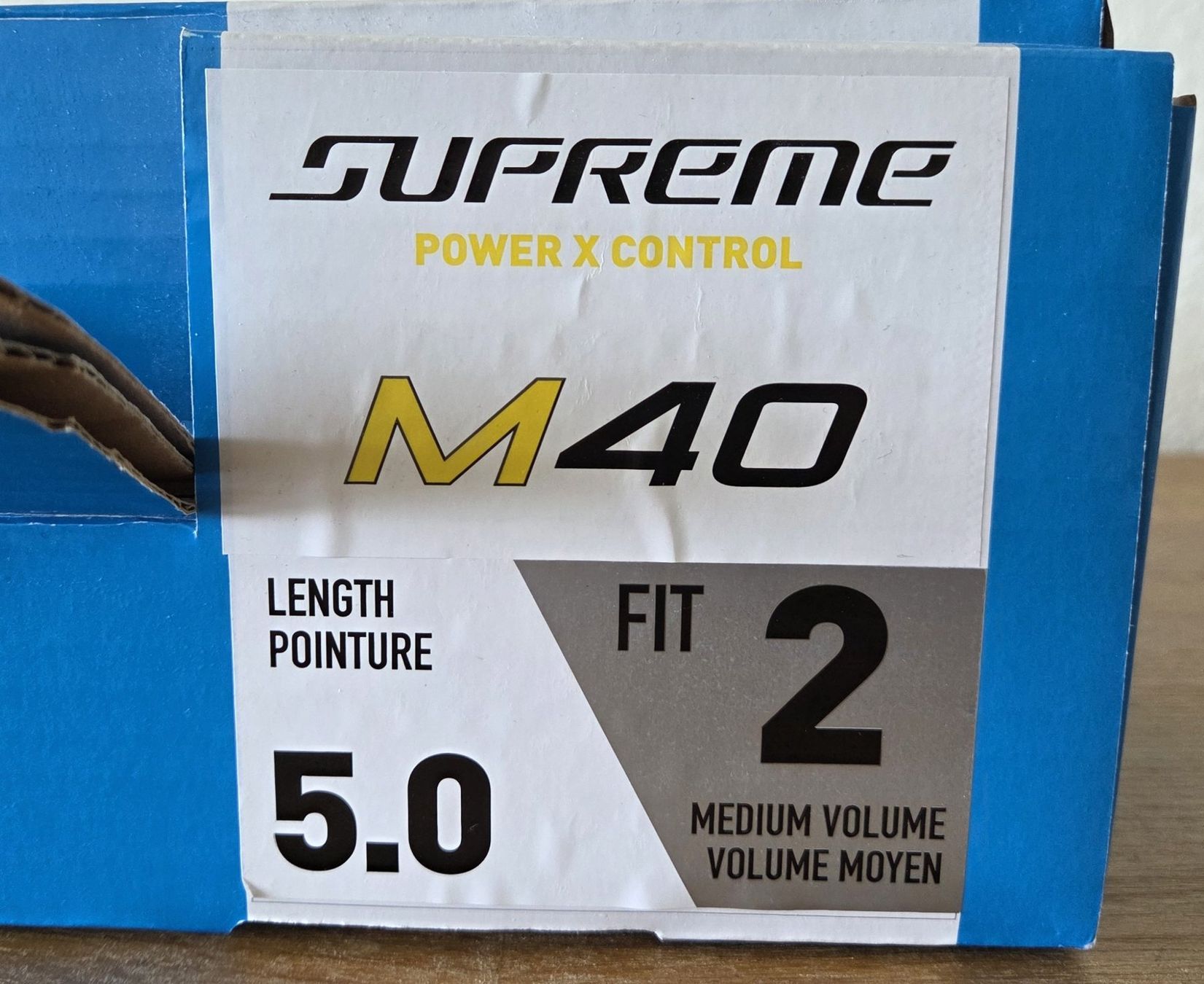 Pattini da ghiaccio: Patins Bauer Supreme M40 Pro - taille 5 – Nuovo (secondo la descrizione) da Grand-Lancy venduto da fredoD 4