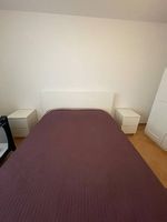 IKEA Malm komplett Bett 160x200, optional 2 Stk. Nachttische