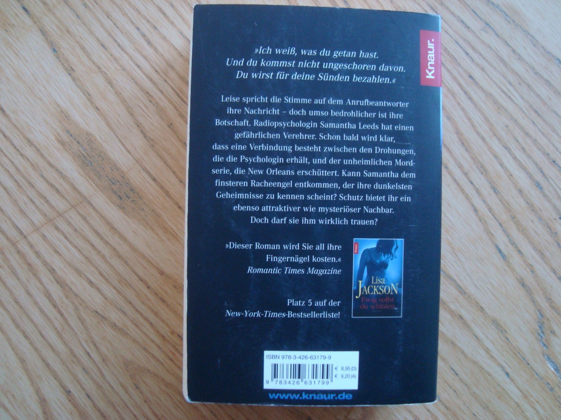 Libri: Lisa Jackson (3 Bücher) – Usato da Aesch LU venduto da wysshan 6