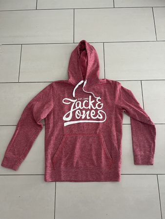 Jack & Jones Hoodie Rot