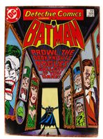 Rusty Blechschild-BAT MAN-DETECTIVE COMI - 30 X 40 CM