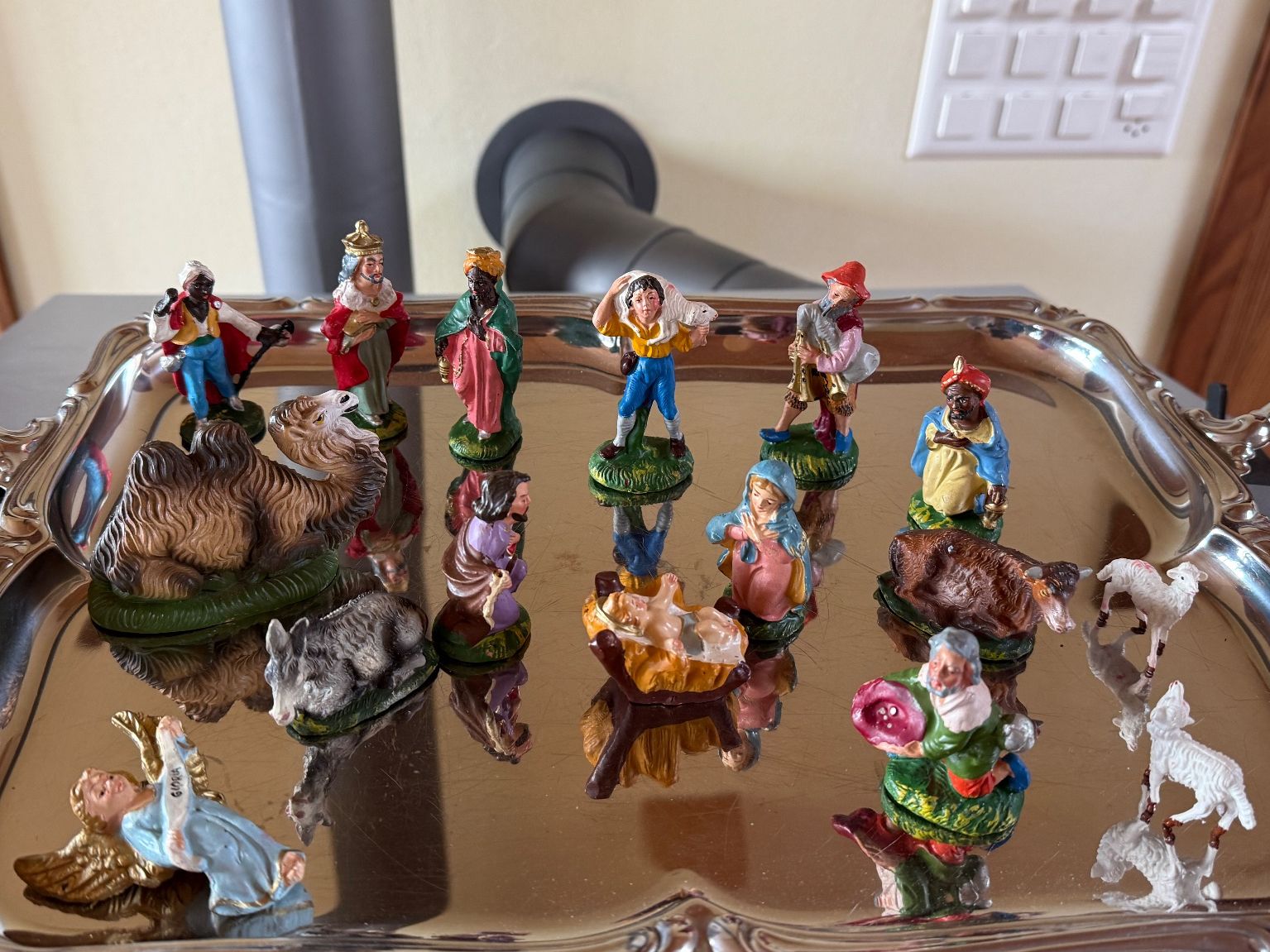 Statuette: Krippenfiguren 14 Stk Italien – Usato da Wittwil venduto da Schnaeppli64