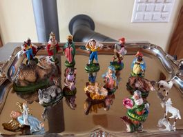 Krippenfiguren 14 Stk Italien