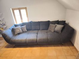 XXL Big Sofa 300 cm  modern, bequem und gepflegt