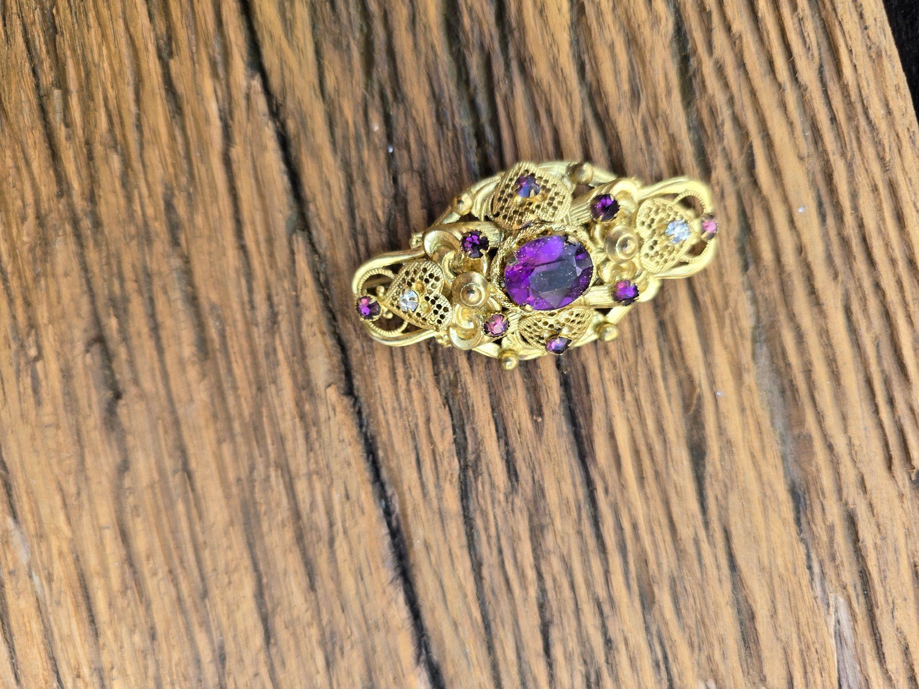 Broschen & Nadeln: Schmuck: Modeschmuck vintage-Brosche-Nr. 13 – Gebraucht aus Romanshorn von Rachacha