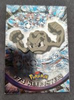Pokémon Topps Holo blau #74 Kleinstein