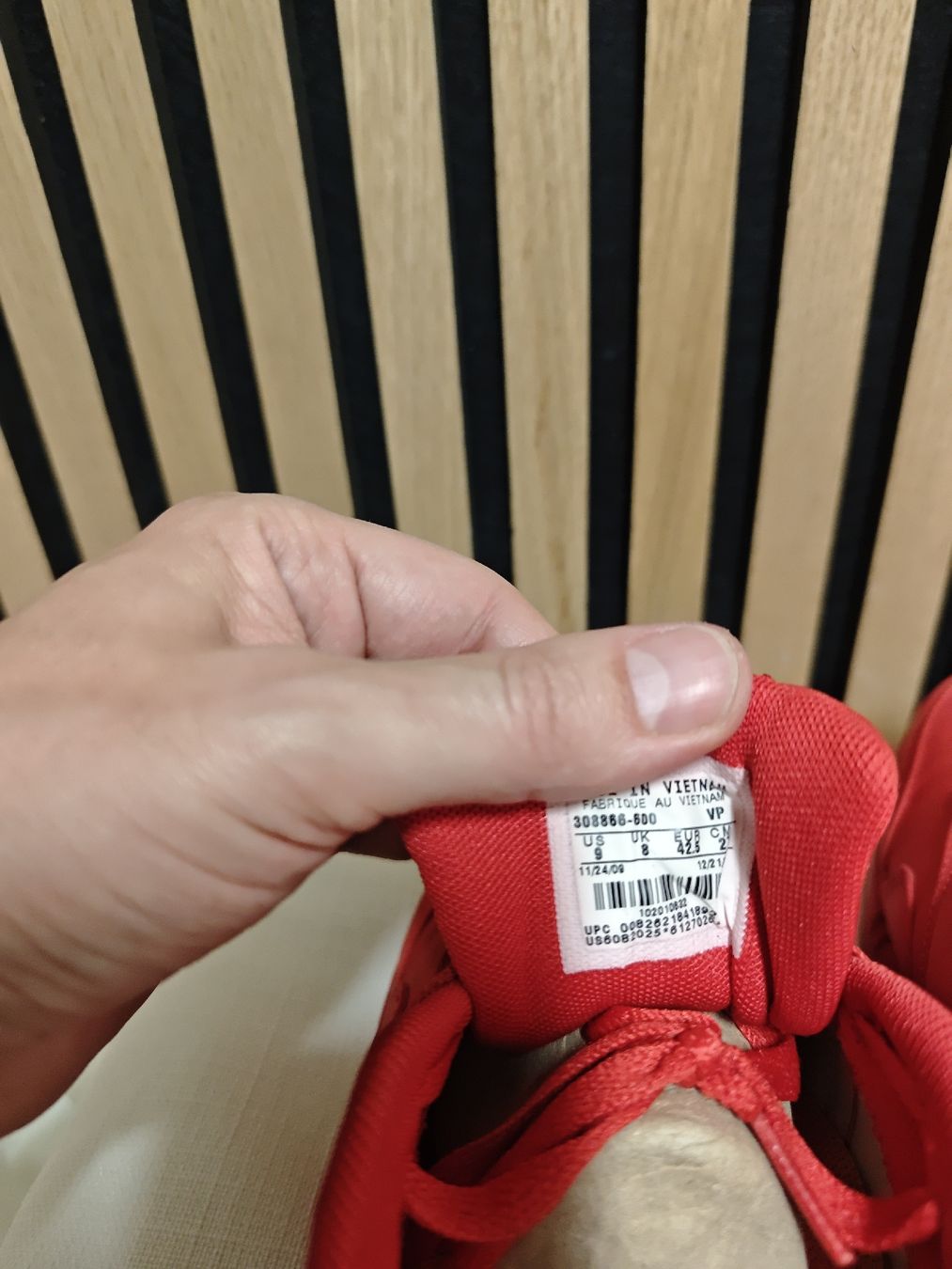 Nike Scarpe da uomo: Nike Air Max 1 Premium - Red neuwertig – Nuovo (secondo la descrizione) da Niederrohrdorf venduto da TK8700 3