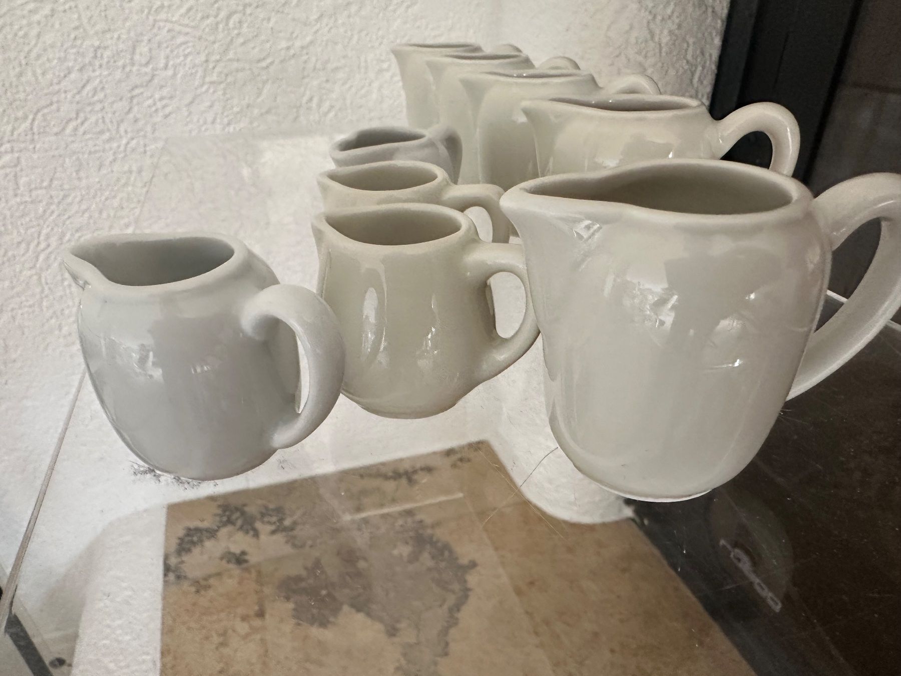Set di piatti: 🟢 9x mini pot à crème Langenthal / Mini Milchkännchen – Nuovo e nell'imballaggio originale da Fribourg venduto da Meta26 7