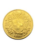 Goldvreneli 20 CHF, 1911, Top Zustand, Sammlerstück!