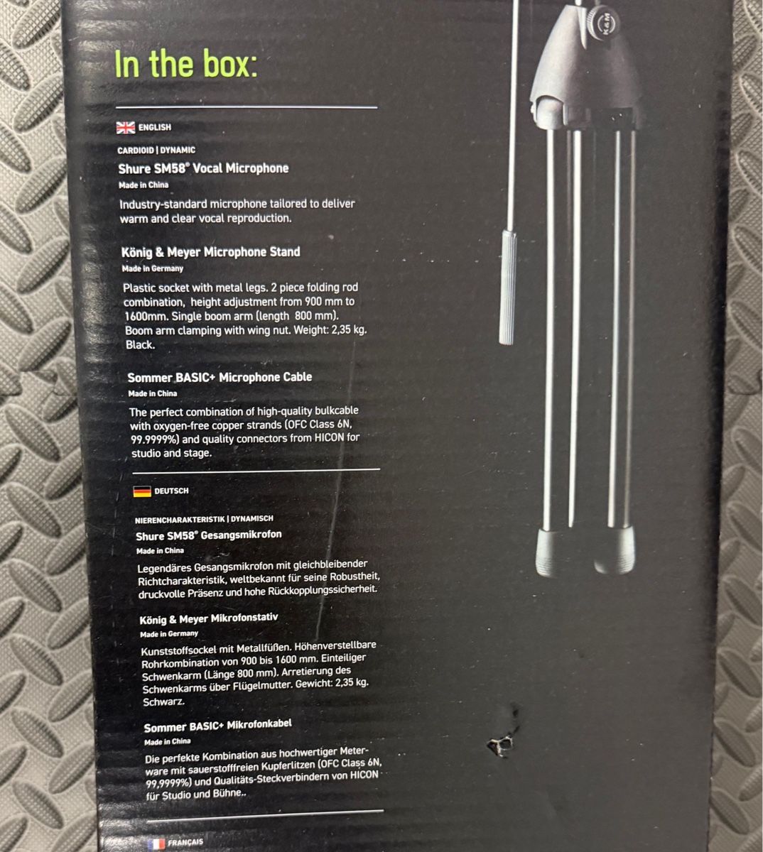 Shure Mikrofone: Shure SM58 Quality Bundle – Neu und originalverpackt aus Winterthur von Avanesh 3