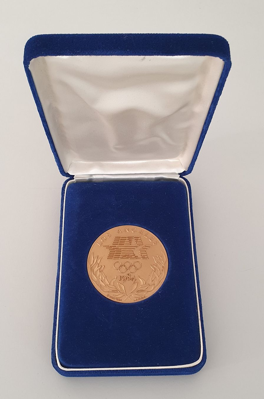 Medaglie: Olympia Medaille Los Angeles 1984 – Usato da Kreuzlingen venduto da Rschweiz1