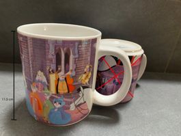 Disney Filmtasse, Dornröschen, Sammlerstück gross, H 11.5 cm