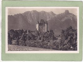 Schloss Thun und Stockhorn 1927