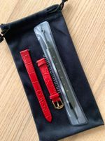 Rotes Uhrenarmband 12mm mit Werkzeug, Neu, Ungetragen