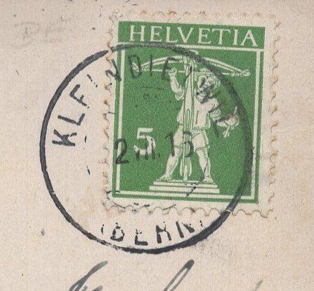 Ansichtskarten: Langenthal  - Gesamtansicht  1915 – Gebraucht aus Aarau von kufi44 1