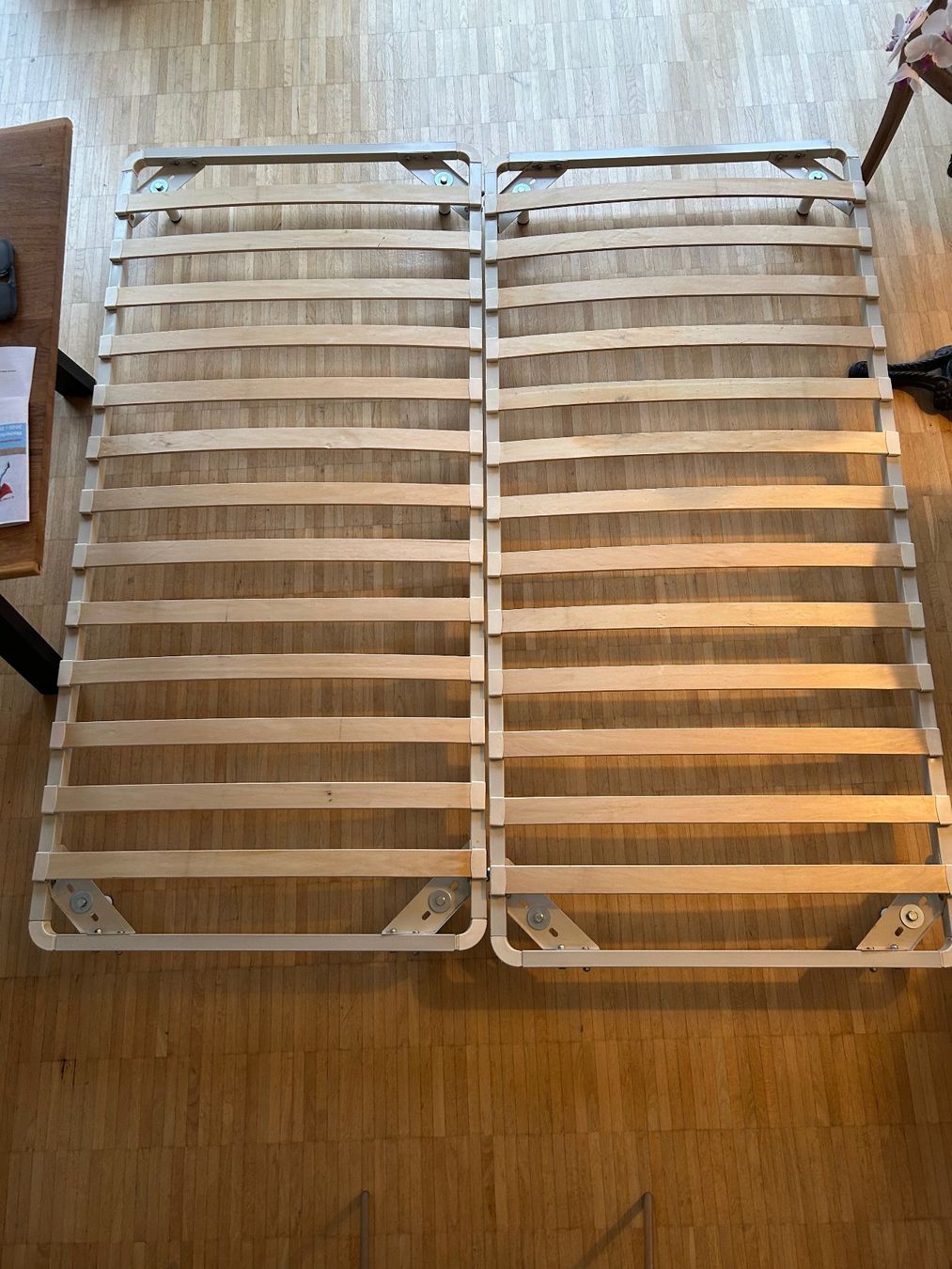 Letti: 2x Sommier à latte simple et 2x matelas – Usato da Fribourg venduto da Ursula37
