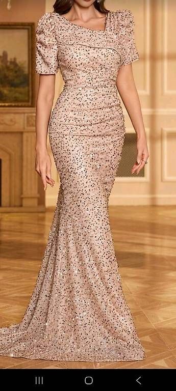 Vestiti: Abendkleid gold gr. 36  – Usato da Zell ZH venduto da fil_zw9l
