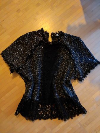 Bluse mit Spitze