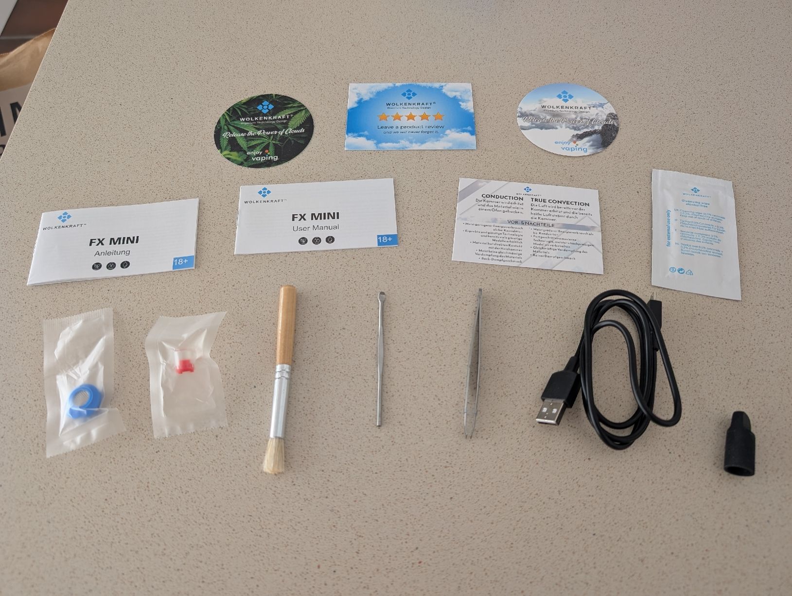 Altri Prodotti per fumatori: Wolkenkraft FX Mini Vaporizer – Usato da Flurlingen venduto da Mystikal17 7