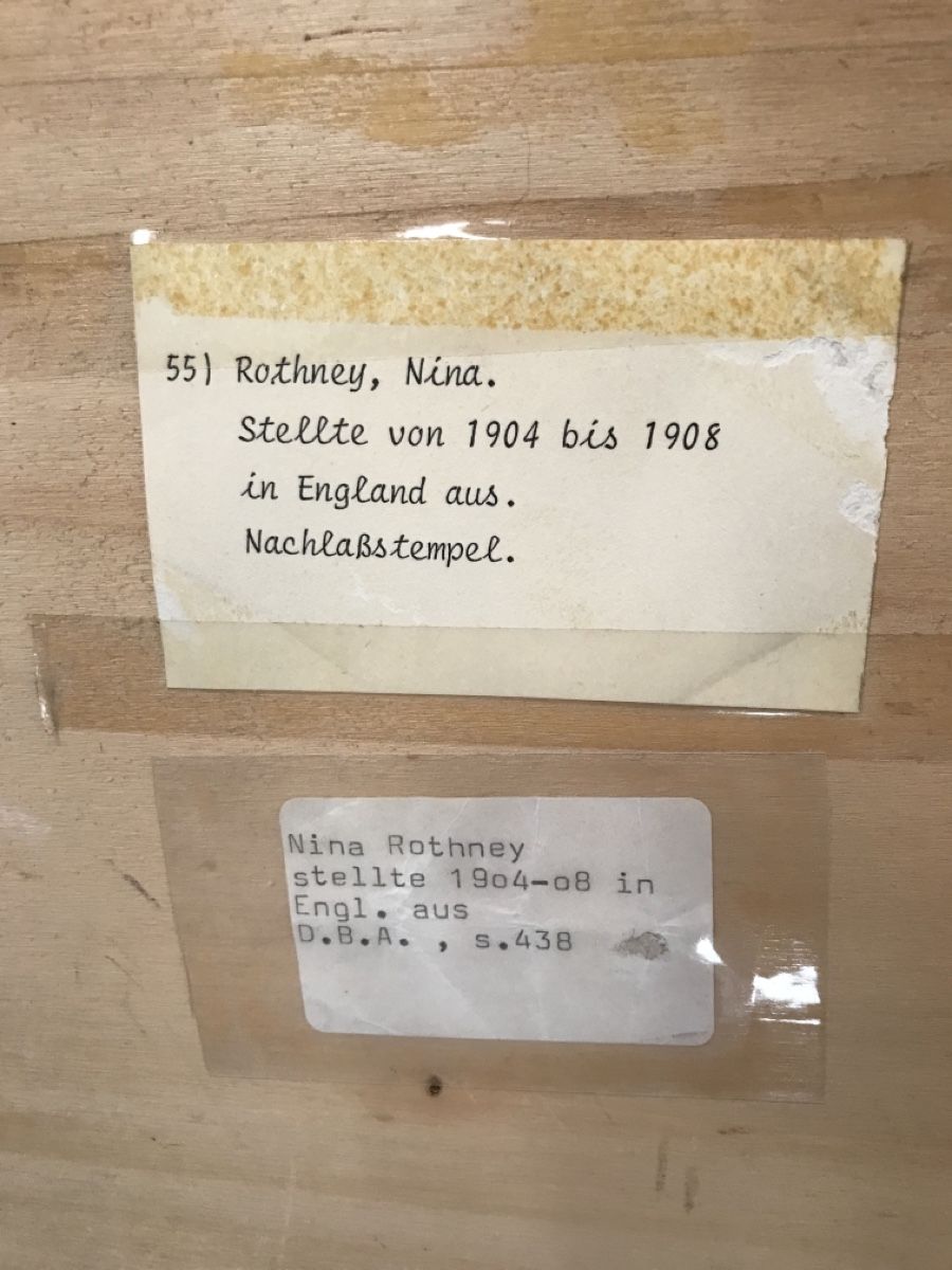 Dipinti: ROTHNEY NINA 1877-1970 – Usato da Wolfhalden venduto da SecondAntique 5