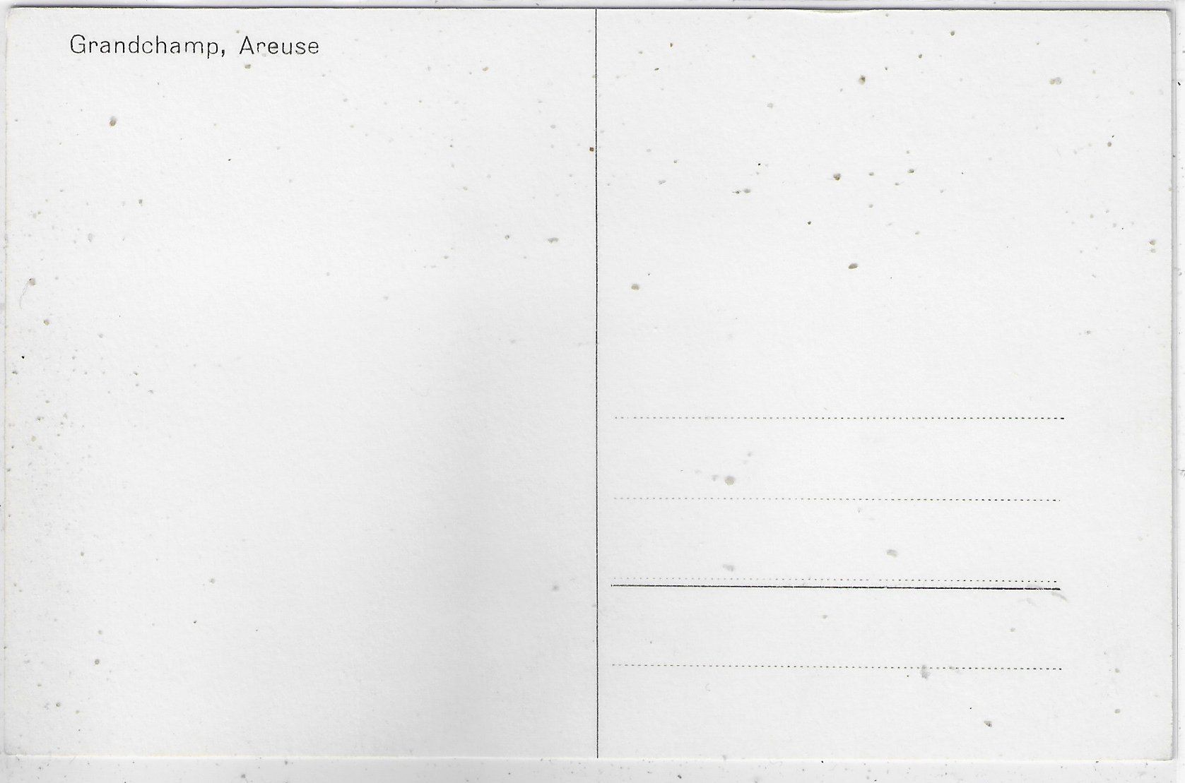 Cartoline postali: Grandchamp - Areuse – Usato da Ettingen venduto da Kartenplanet 1