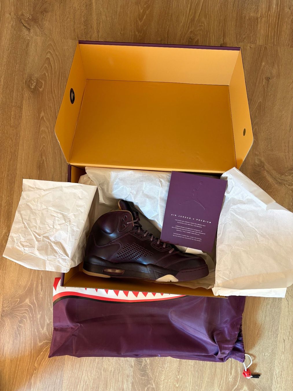 Jordan Scarpe da uomo: Jordan 5 Retro Premium Wine - Taille 12US – Nuovo e nell'imballaggio originale da Rolle venduto da kil_l6gr 1