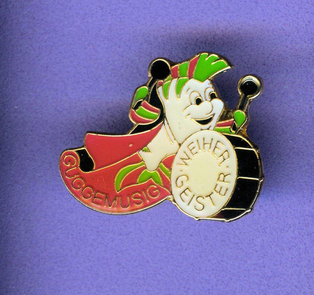 Placchette & Badge: Guggenmusig  WEIHER GEISTER – Usato da Winterthur venduto da Sammleroase