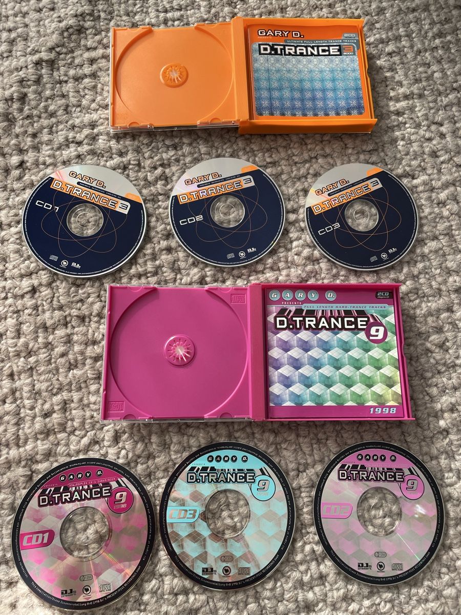 CD: 4x Gary D. (D.Trance 3+9+1/2000+D.Techno 2) – Usato da Reinach AG venduto da trigger7811 1