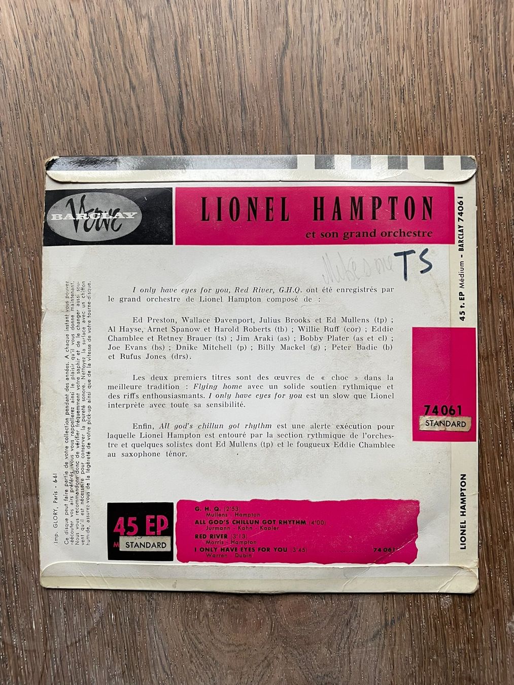 Dischi in vinile: 5er Lot Lionel Hampton 1960er – Usato da Bern venduto da Perlweiss 1