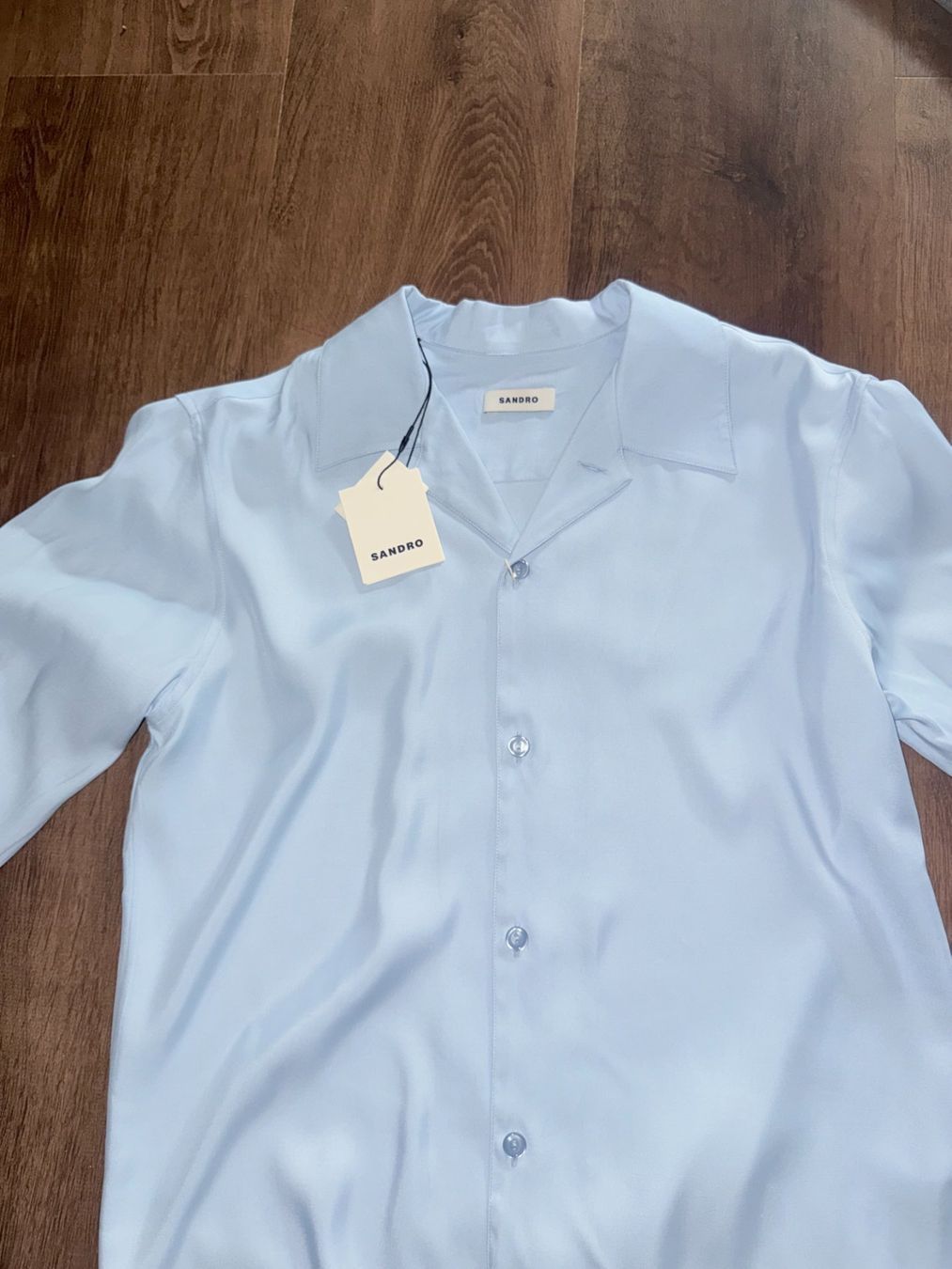 Sandro Hemden: CHF 260 Sandro satin shirt - M – Neu und originalverpackt aus St-Sulpice VD von juhdu 3