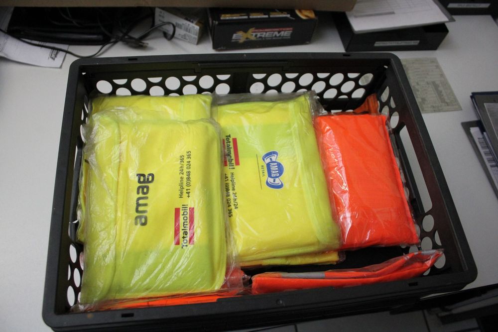 KWHSUN Kinder Warnwesten 2er Set - Sicherheitswesten Mit Reflektoren Für Schulweg & Radfahren