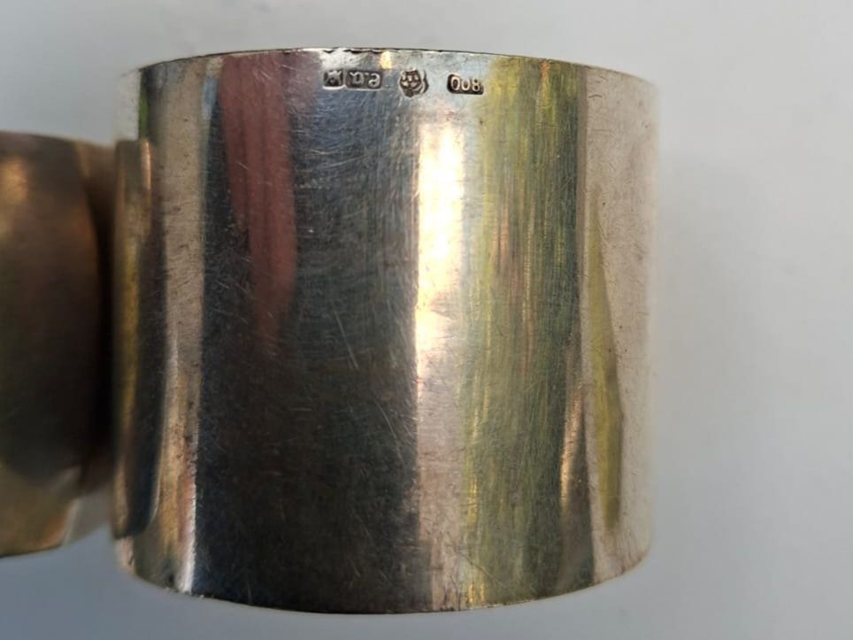 Sonstige Dekorationen & Accessoires: 2 silberne Serviettenringe – Gebraucht aus Trimbach von stillik 6