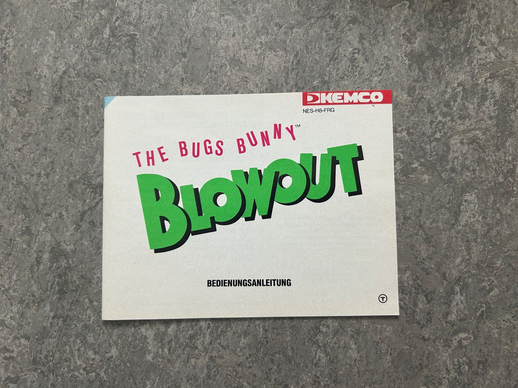 Nintendo Giochi: The Bugs Bunny Blowout NES CIB – Usato da St. Gallen venduto da bubblybee 8