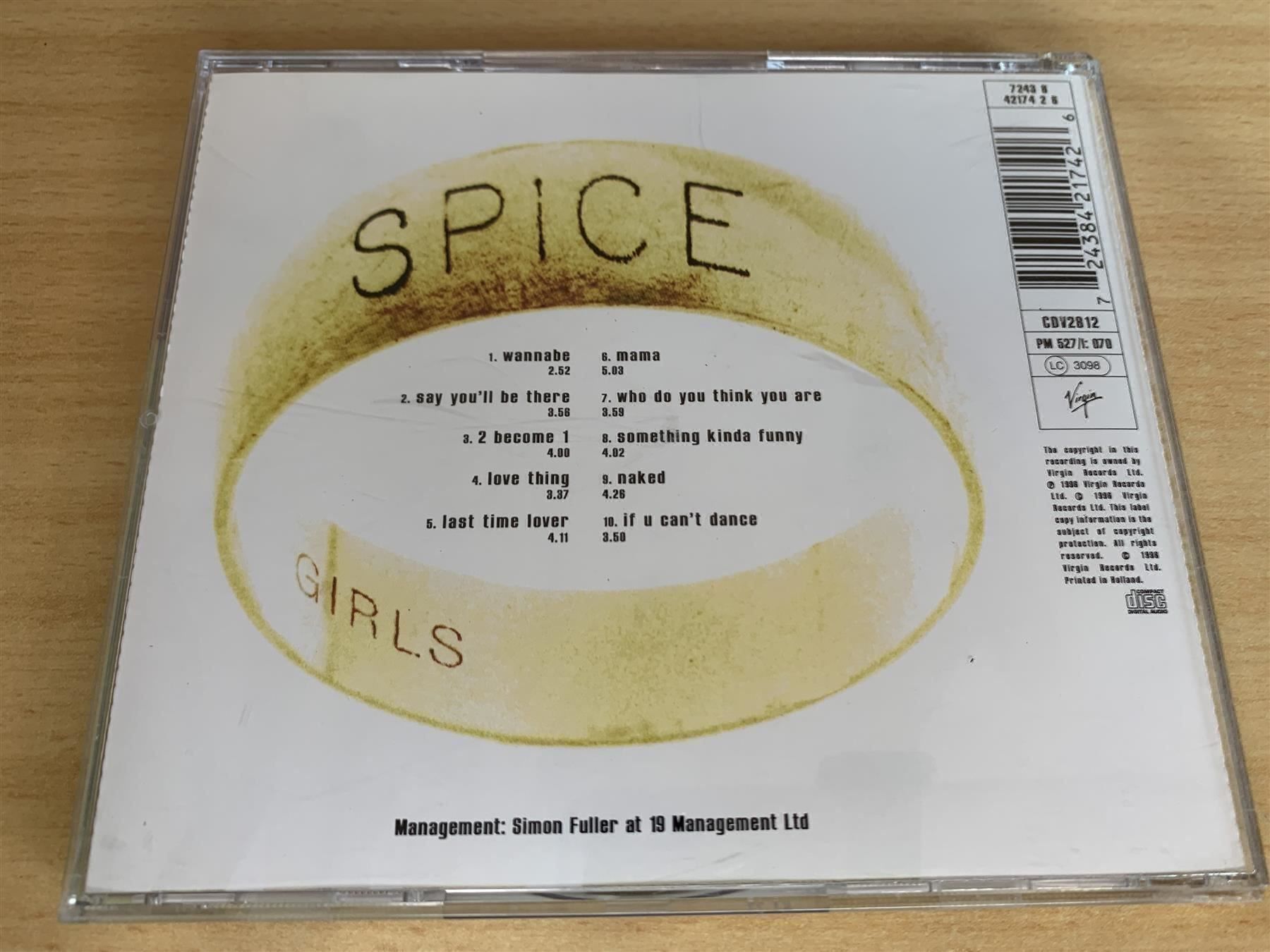 CDs: Spice Girls – Spice – Gebraucht aus Rikon im Tösstal von Alpenmutz 1