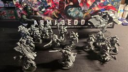 Warhammer 40k Space Marines Mega-Set (19 Figuren, unbemalt)