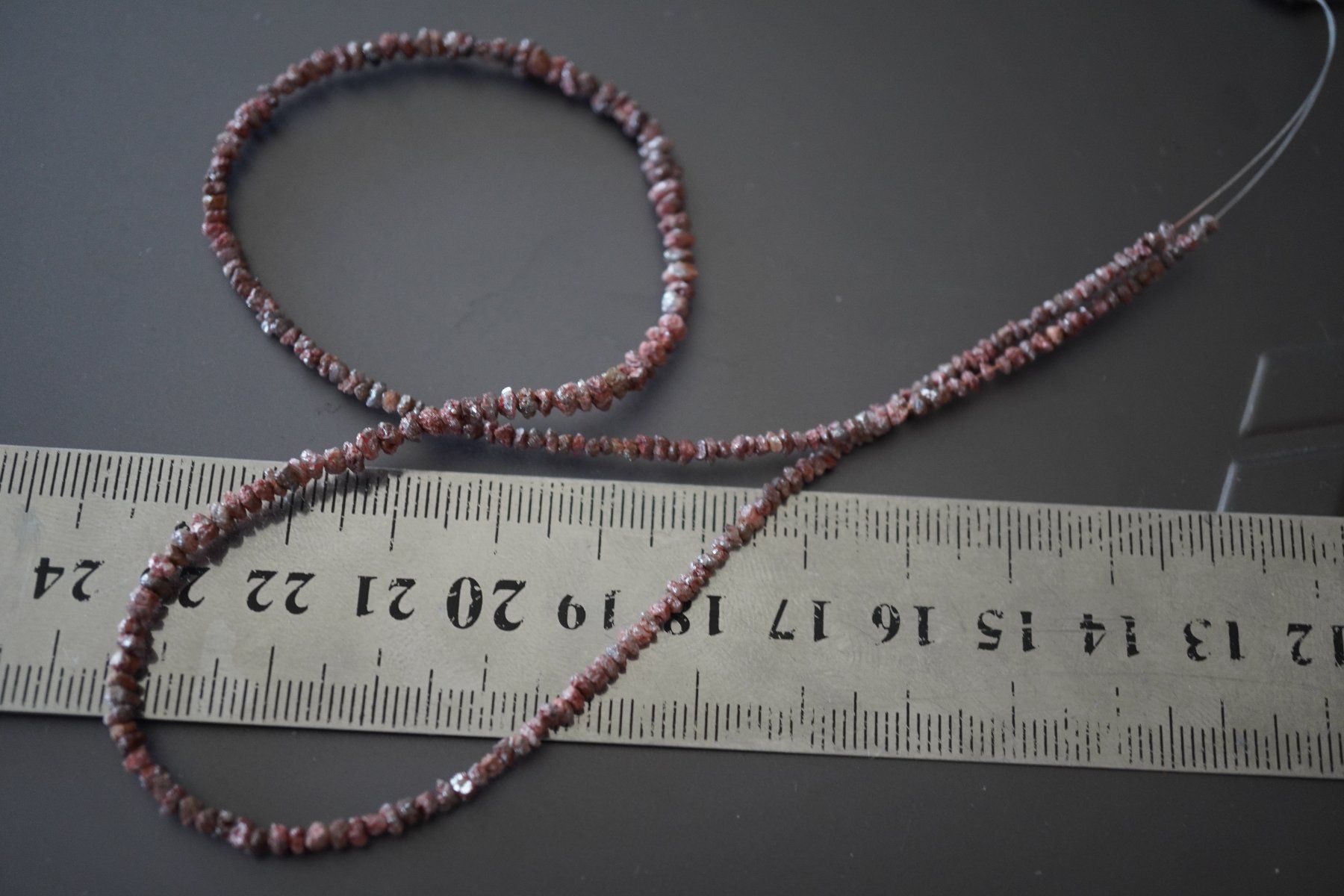 Pietre preziose: Diamanten Rot     Multicolor   Strang   ca 3mm – Nuovo e nell'imballaggio originale da Eschenbach SG venduto da topstone 6