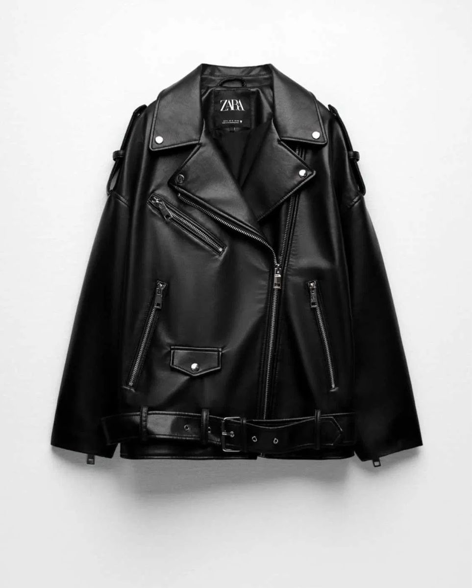 Zara Giacche: Oversized Zara Jacke Kunstleder – Usato da Wettswil venduto da marko0503 3