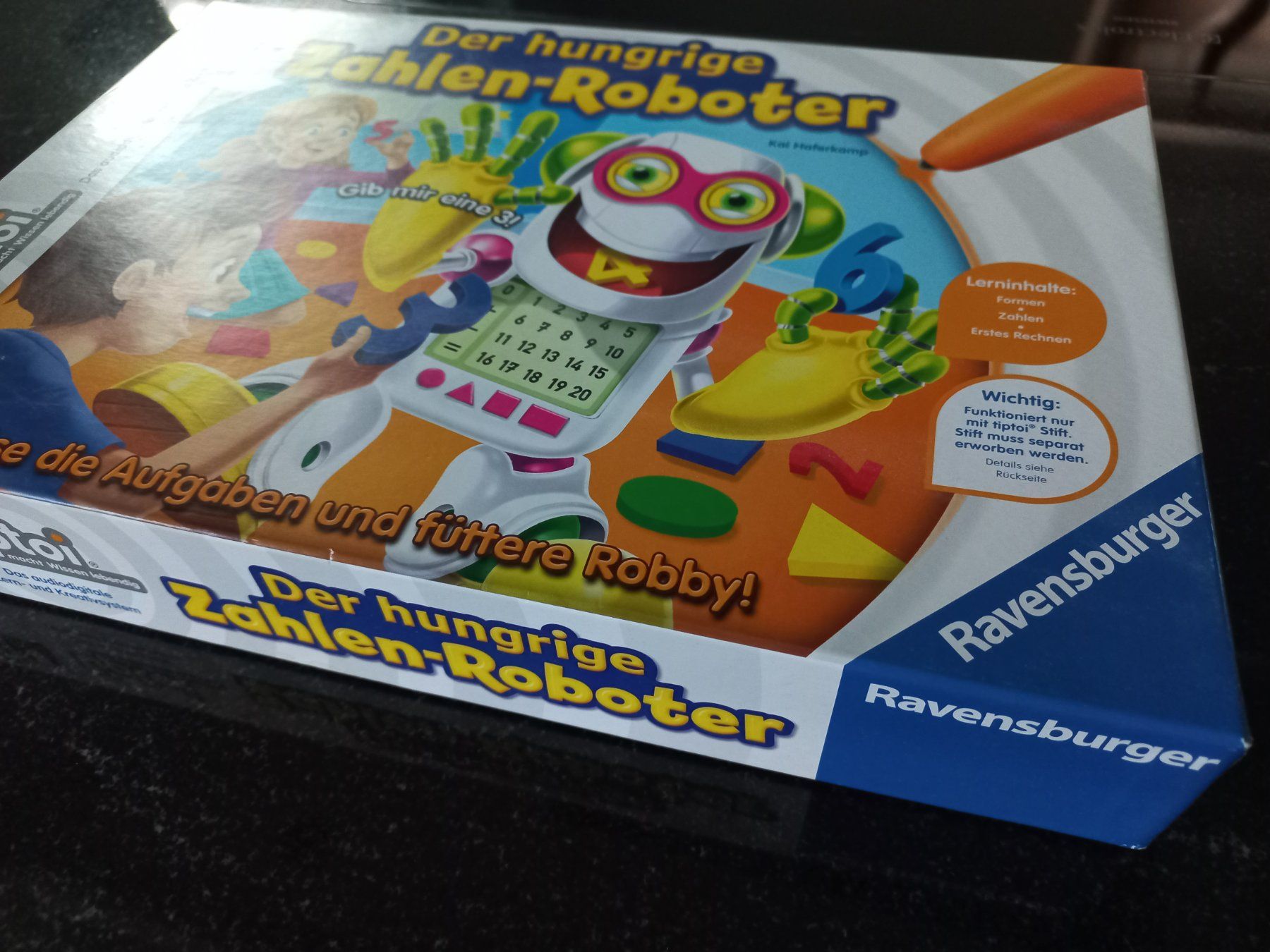 Ravensburger Giochi: Tip toi Der hungrige Zahlen-Roboter – Usato da Rüthi (Rheintal) venduto da topseller2027