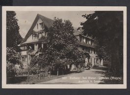 Weggis  Lützelau  Bad Hinterlützelau  -  alte AK von 1930