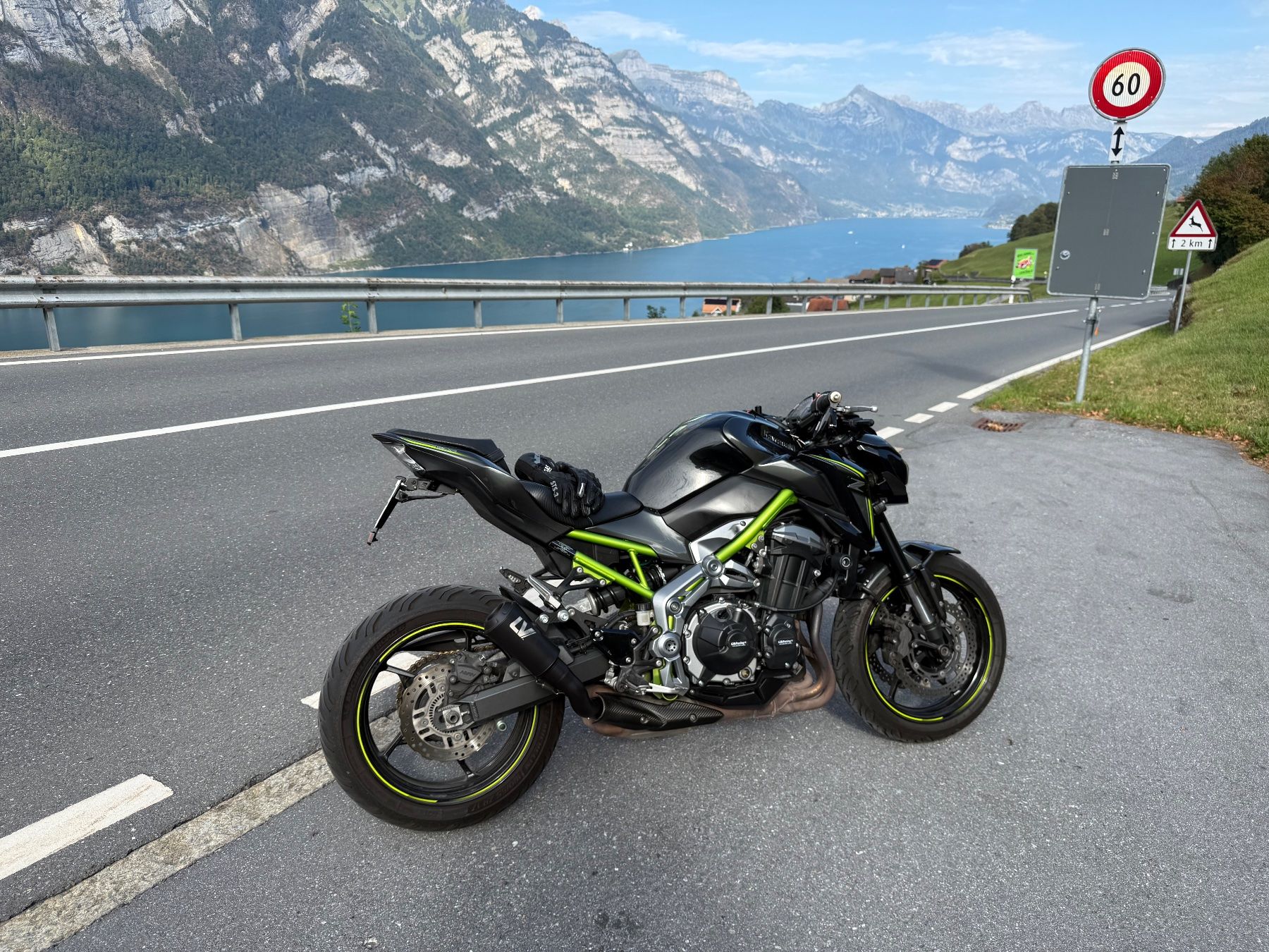 Kawasaki Strada: Kawasaki Z900 2020 35KW – Usato da Zürich venduto da Alnemapa_04 9