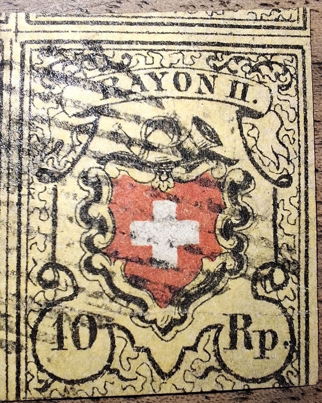 Tutti i francobolli: Rayon Typ 16 D - LO Kat. 200.- – Usato da Balgach venduto da SIMEON27