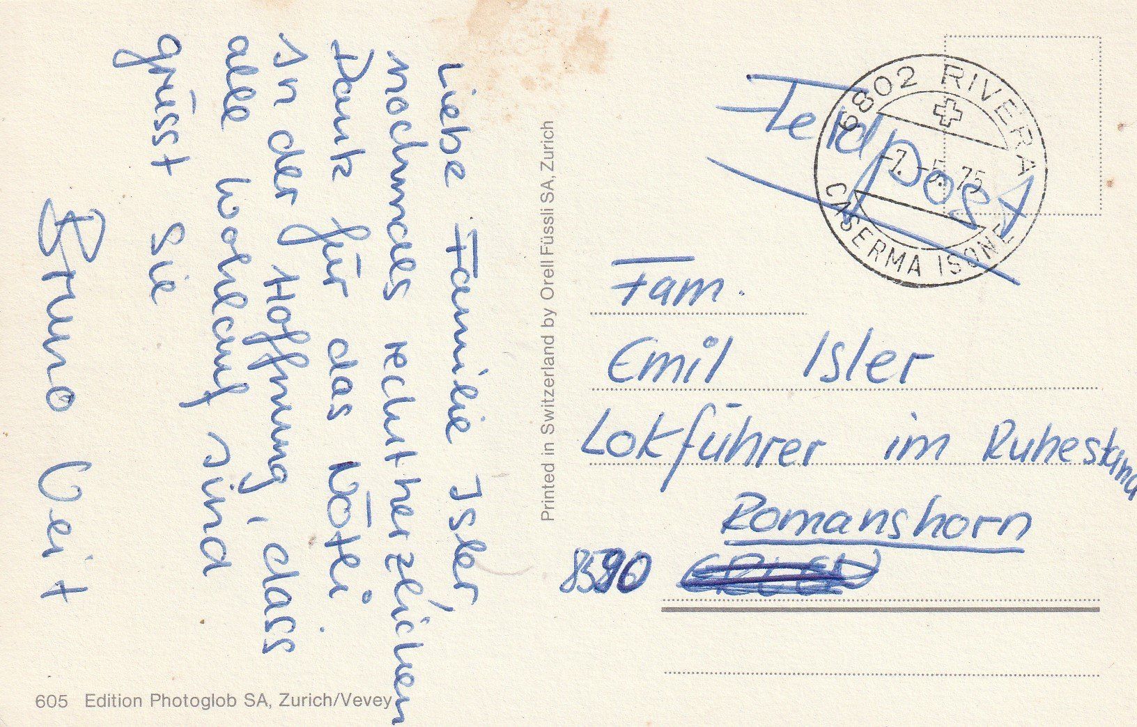 Cartes postales: Schweiz-Militär- Feldpost-KZ – D'occasion à uttwil par Koehlerfred 1
