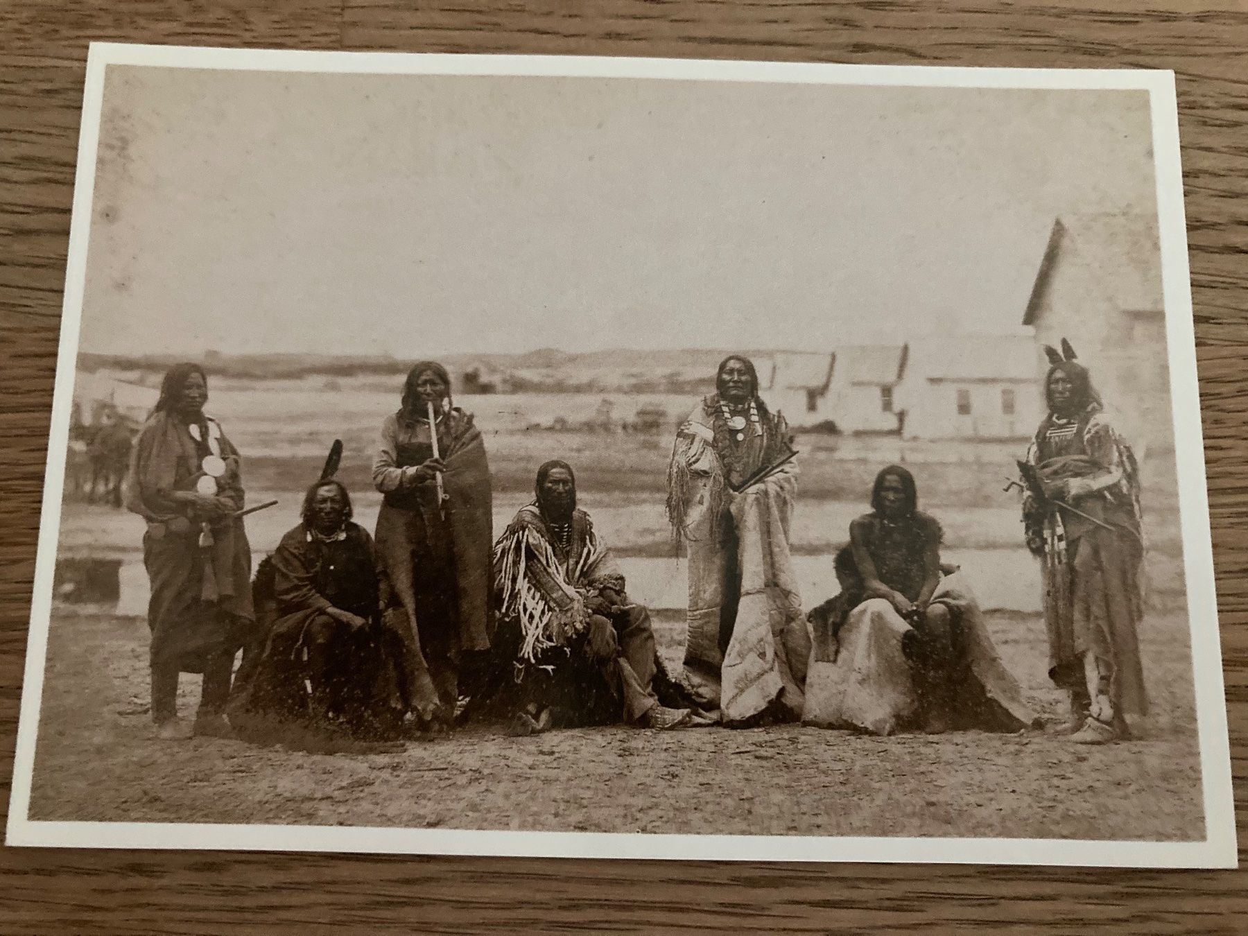 Cartes postales: 5 nostalgische Indianer-Postkarten – D'occasion à Mammern par indigomondkind 3