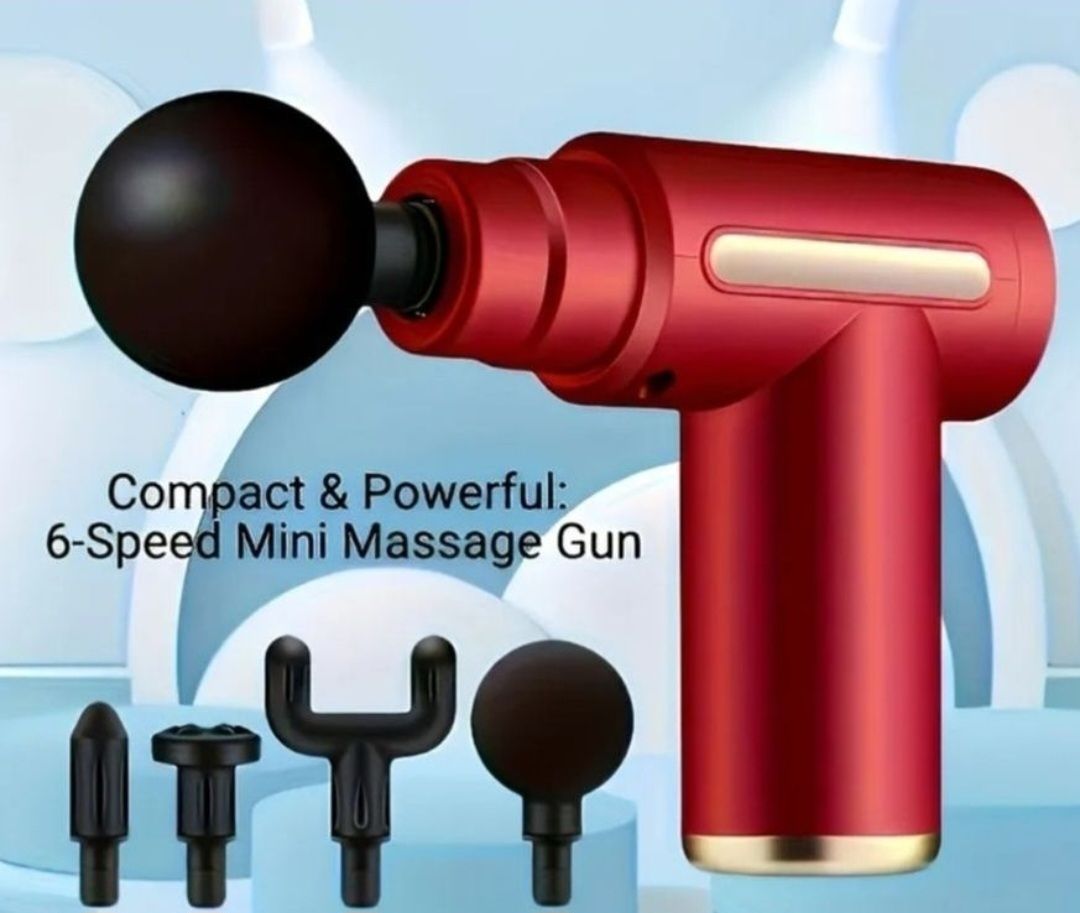 Dispositivi per massaggi: Mini Massage Gun, Rot, NEU. – Nuovo e nell'imballaggio originale da Zuzgen venduto da kup_dmw7 1