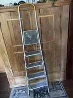 Trittleiter Marco Super-Raft 5 Stufen Aluminium gebraucht