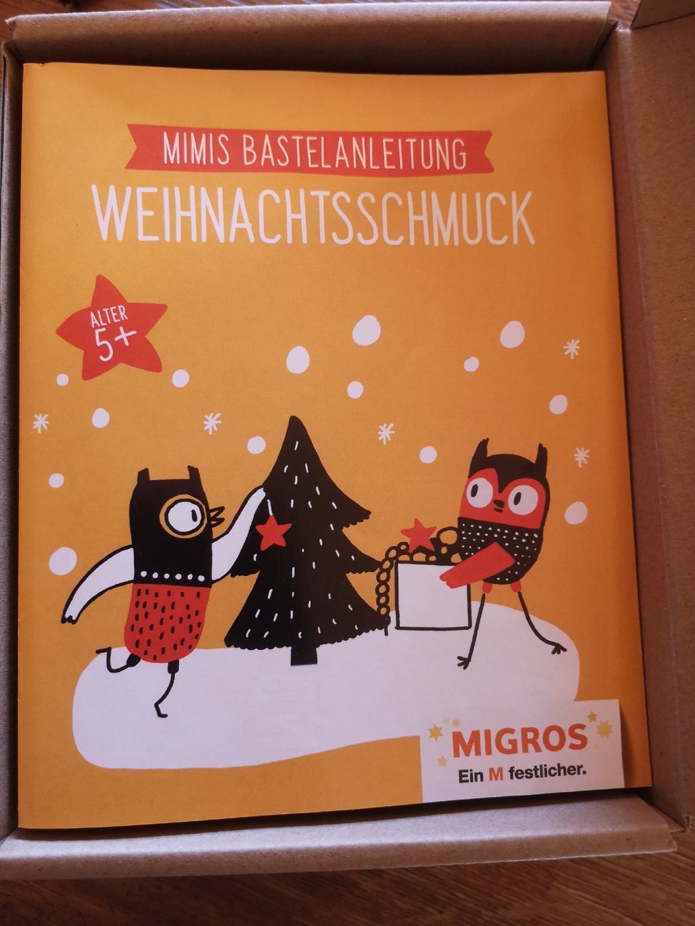 Kit bricolage: Bastelset Weihnachtsschmuck Eule – Nuovo e nell'imballaggio originale da Vordemwald venduto da Esel04