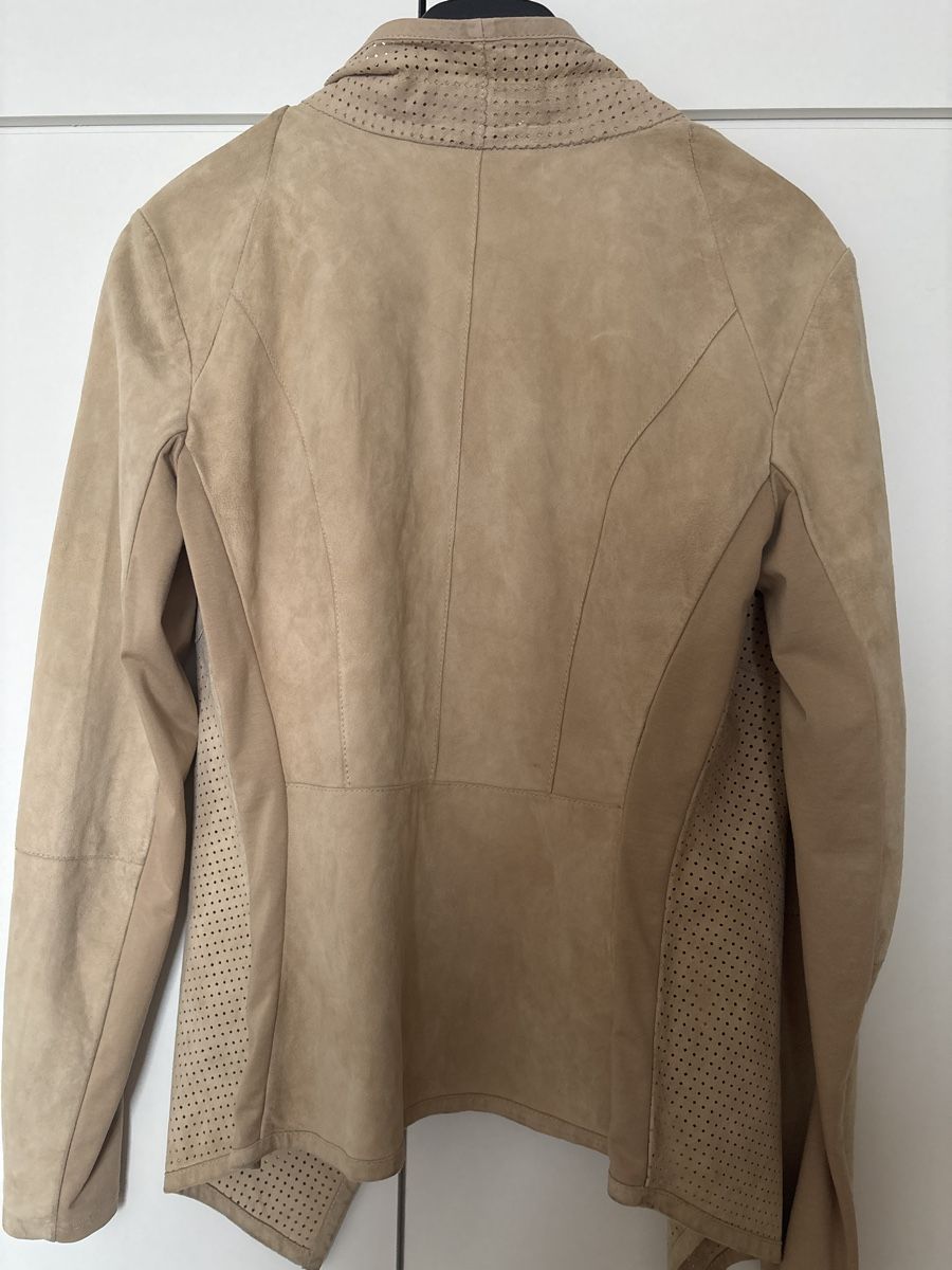 Marc Cain Giacche: Marc Cain Jacke,Beige, Top Zustand – Usato da langenthal venduto da rundholz7 2